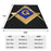 Master Mason Blue Lodge Masonic Sofa Blanket-Blankets-Masonic Makers