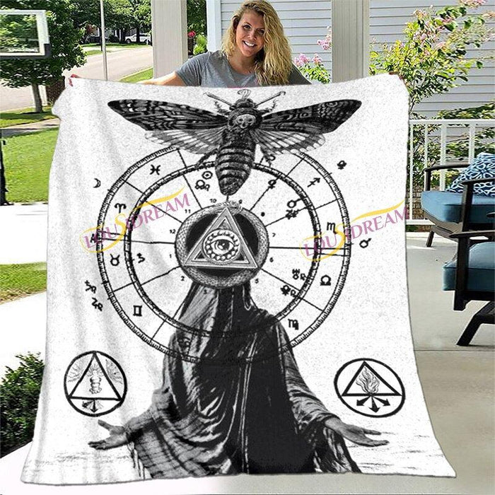 Master Mason Blue Lodge Masonic Sofa Blanket - Various Style-Blankets-Masonic Makers