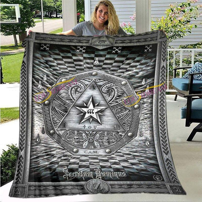 Master Mason Blue Lodge Masonic Sofa Blanket - Various Style-Blankets-Masonic Makers