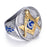 Master Mason Blue Lodge Silver Masonic Ring - Stainless Steel-rings-Masonic Makers