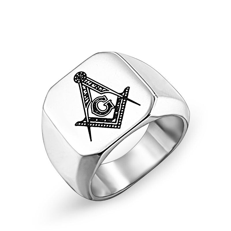 Master Mason Blue Lodge Unique Masonic Ring - Masonic Jewelry-rings-Masonic Makers