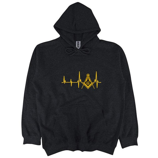 Master Mason Blue Lodge Unisex Masonic Hoodie - Black Color-Hoodies-Masonic Makers