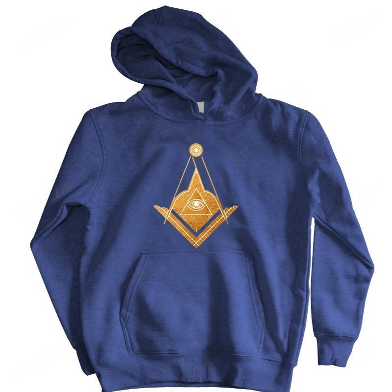 Master Mason Blue Lodge Unisex Masonic Hoodie - Various Color & Style-Hoodies-Masonic Makers
