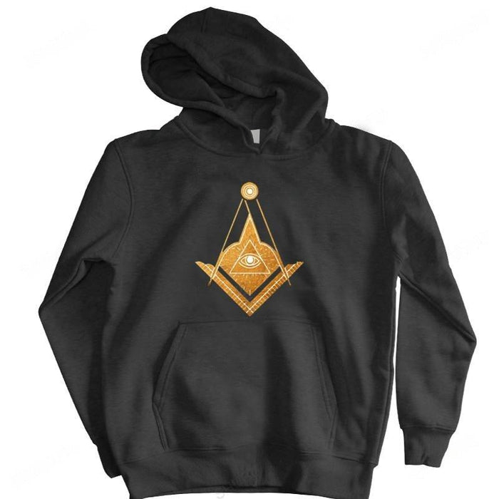 Master Mason Blue Lodge Unisex Masonic Hoodie - Various Color & Style-Hoodies-Masonic Makers