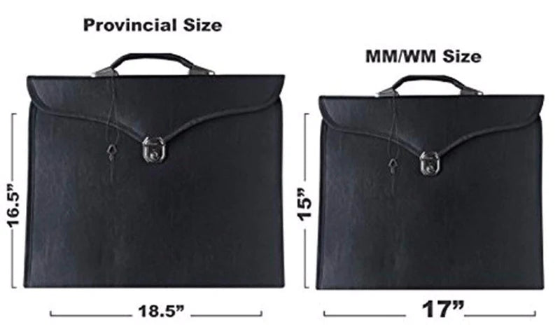 Masonic Leather Apron Case - Multiple Color