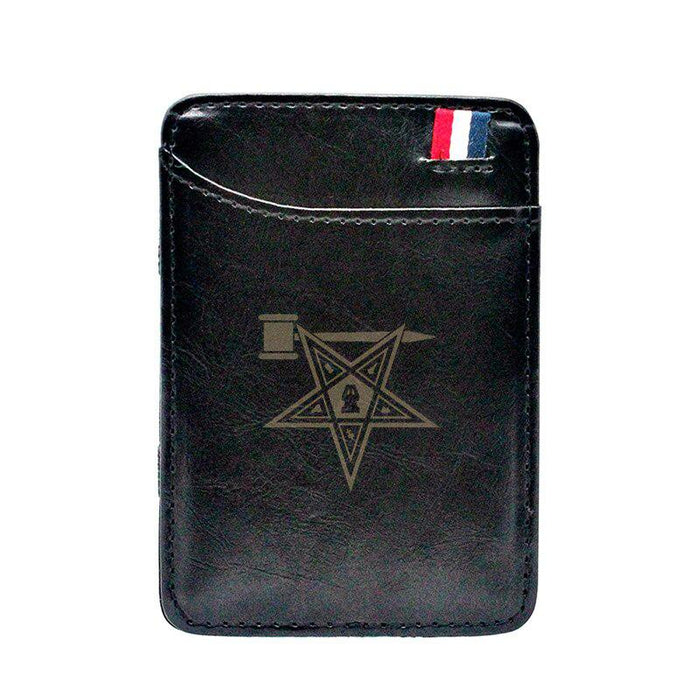 OES Leather Masonic Wallet - Freemason wallets-wallets-Masonic Makers