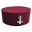 Perceptor Knights Templar English Masonic Crown Cap - Maroon Velvet-Crown Caps-Masonic Makers