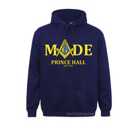 Prince Hall Blue Lodge Unisex Masonic Hoodie - Various Color-Hoodies-Masonic Makers