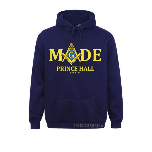 Prince Hall Blue Lodge Unisex Masonic Hoodie - Various Color-Hoodies-Masonic Makers