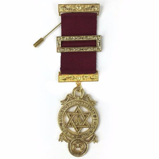 Principal English Royal Arch Masonic Breast Jewel - Gold Plated-Breast Jewels-Masonic Makers