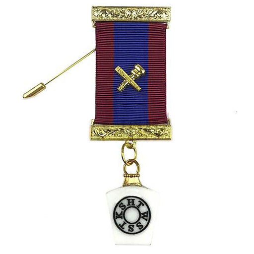 Provincial Mark English Masonic Breast Jewel - Gold Plated-Breast Jewels-Masonic Makers