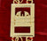 Royal Arch Chapter Masonic Chain Collar - Gold Plated on Red Velvet-Chain Collars-Masonic Makers