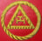 Royal Arch Chapter Red Triple Masonic Leather Apron Case-Apron Cases-Masonic Makers