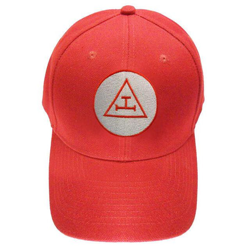 Royal Arch Masonic Embroidery Cap - Red-Caps-Masonic Makers