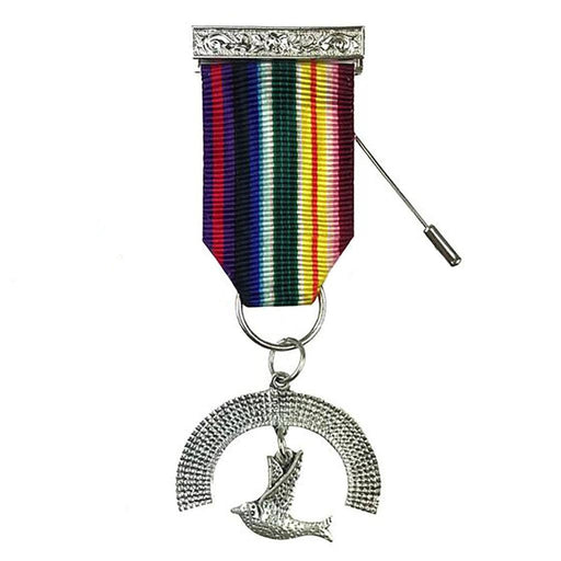 Royal Ark Mariner AMD Masonic Breast Jewel - Silver Plated-Breast Jewels-Masonic Makers