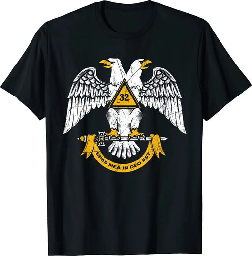 32nd Degree Masonic Scottish Rite Wings Down T-Shirt