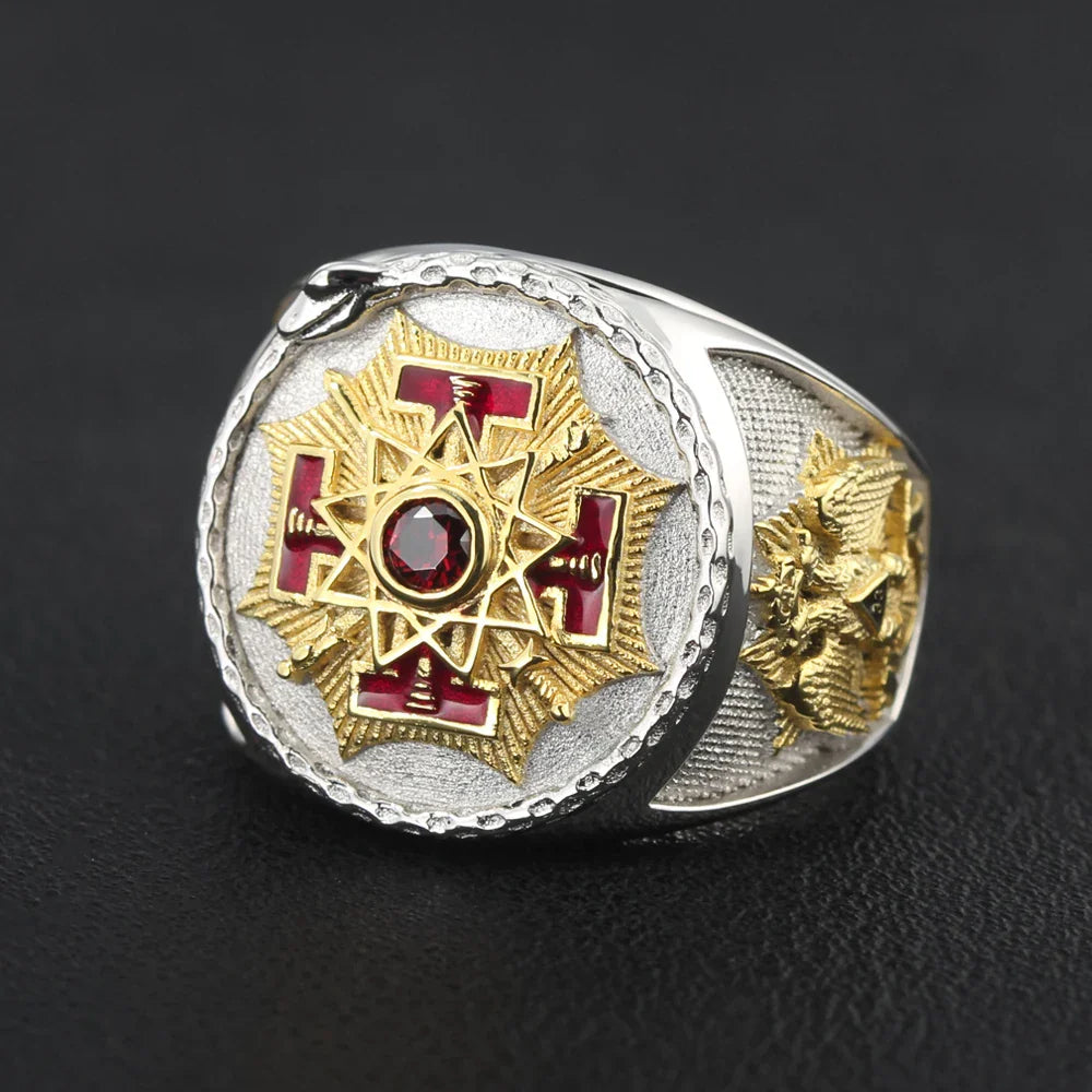 Sovereign Grand Inspector General 33 Degree Masonic Ring - High Quality Crafted