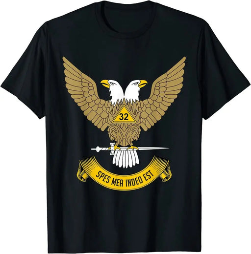 32nd Degree Masonic Scottish Rite Wings Up T-shirt