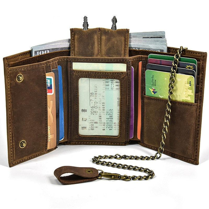 Scottish Rite 32 Degree Leather Masonic Wallet - Freemason wallets-wallets-Masonic Makers