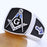 Master Mason Blue Lodge Freemason 925 Sterling Silver Ring - High Quality Crafted