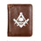 Widow Sons Leather Masonic Wallet - Freemason wallets-wallets-Masonic Makers