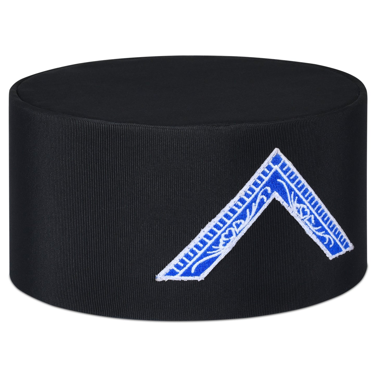 Worshipful Master Blue Lodge Masonic Crown Cap - Black & Blue-Crown Caps-Masonic Makers