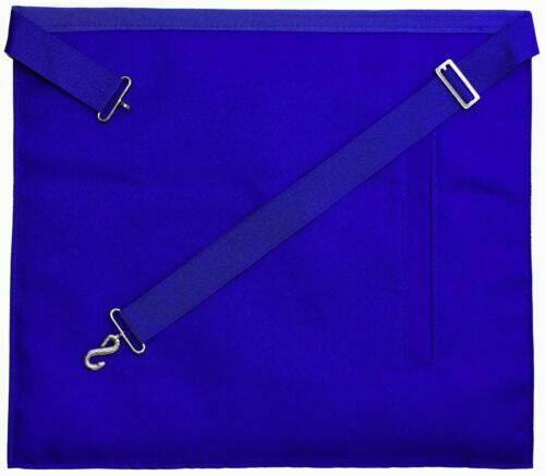 Blue Lodge Masonic Embroidered Officer Apron - Square & Compass-Aprons-Masonic Makers