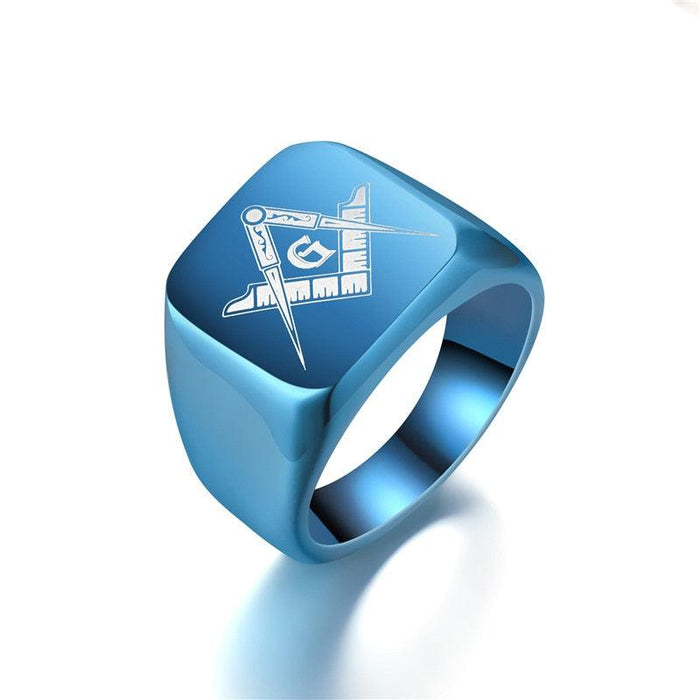 Blue Lodge Masonic Rings for Men - Multicolour-rings-Masonic Makers