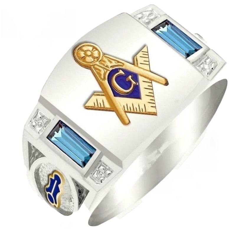 Blue Lodge New Masonic Ring-rings-Masonic Makers