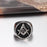 Blue Lodge Stainless Steel Masonic Ring For Men-rings-Masonic Makers