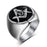 Blue Lodge Stainless Steel Masonic Ring For Men-rings-Masonic Makers