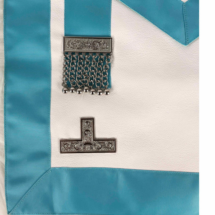 Craft Master Masonic Apron in Synthetic Leather-Aprons-Masonic Makers