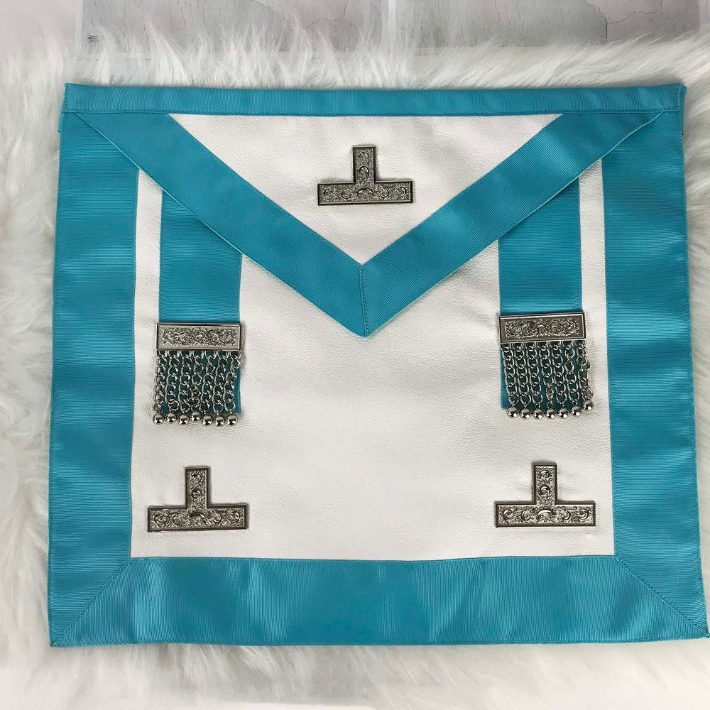 Craft Master Masonic Apron in Synthetic Leather-Aprons-Masonic Makers