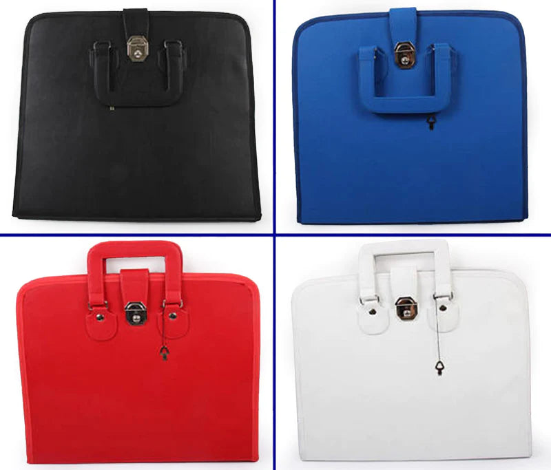 Masonic Imitation Leather Apron Case - Various Color