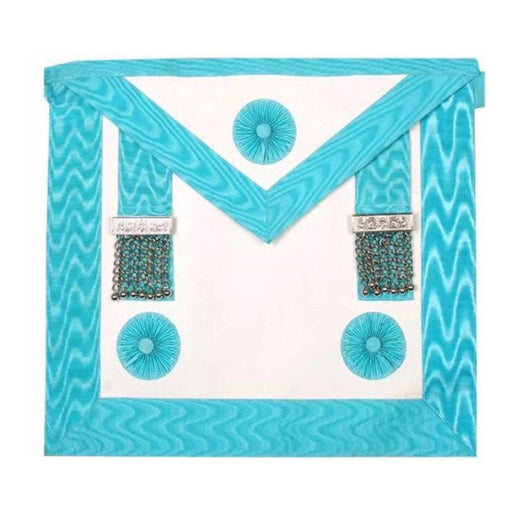 Master Mason Blue Lodge Masonic Apron - Lambskin Leather-Aprons-Masonic Makers