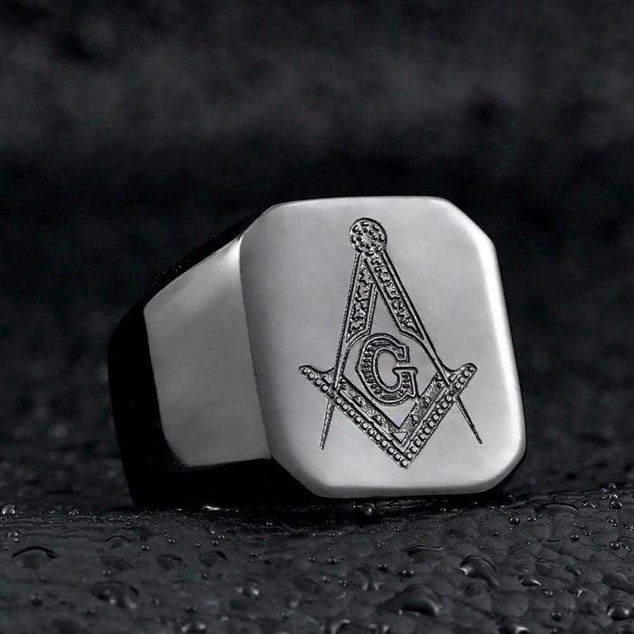 Master Mason Blue Lodge Unique Masonic Ring - Masonic Jewelry-rings-Masonic Makers