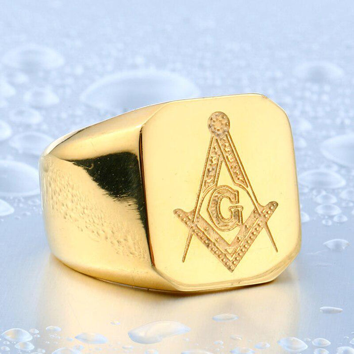 Master Mason Blue Lodge Unique Masonic Ring - Masonic Jewelry-rings-Masonic Makers