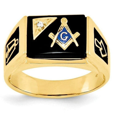Master Mason Blue Lodge Vintage Masonic Ring - Masonic Jewelry-rings-Masonic Makers