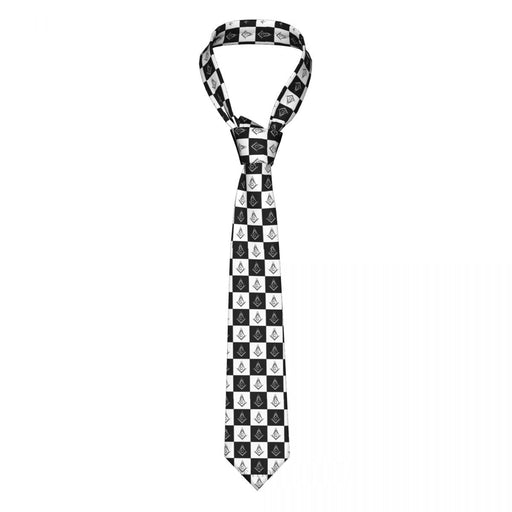 Master Mason Masonic Tie With Masonic Symbol - Masonic Neckties-Ties-Masonic Makers