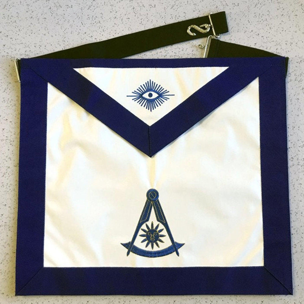 Past Master Master Blue Lodge Masonic Apron-Aprons-Masonic Makers