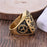 Past Master Vintage Signet Masonic Ring - Gold Stainless Steel-rings-Masonic Makers