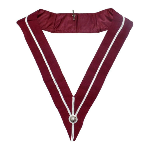 Past Provincial Steward Craft English Regulation Masonic Collar - Burgundy-Collars-Masonic Makers