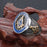 Retro Blue Lodge Masonic Stainless Steel Ring for Men-rings-Masonic Makers