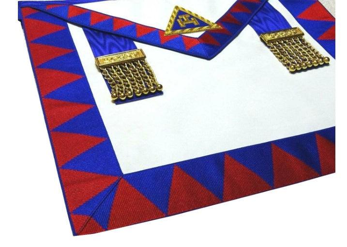 Royal Arch Provincial Lambskin Leather Apron-Aprons-Masonic Makers