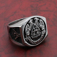 Scottish Rite Masonic Vintage Ring-rings-Masonic Makers