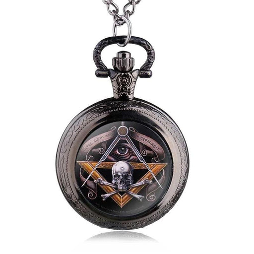 Widows Sons Masonic Vintage Quartz Pocket Watch-Pocket Watches-Masonic Makers