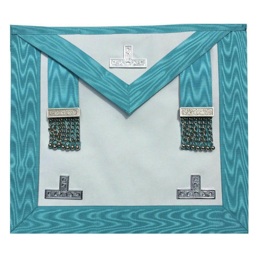 Worshipful Master Blue Lodge Masonic Apron - Lambskin Leather-Aprons-Masonic Makers