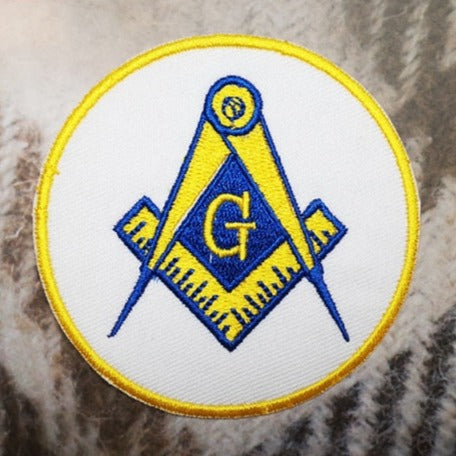 Master Mason Blue Lodge Masonic Patch - Embroidery